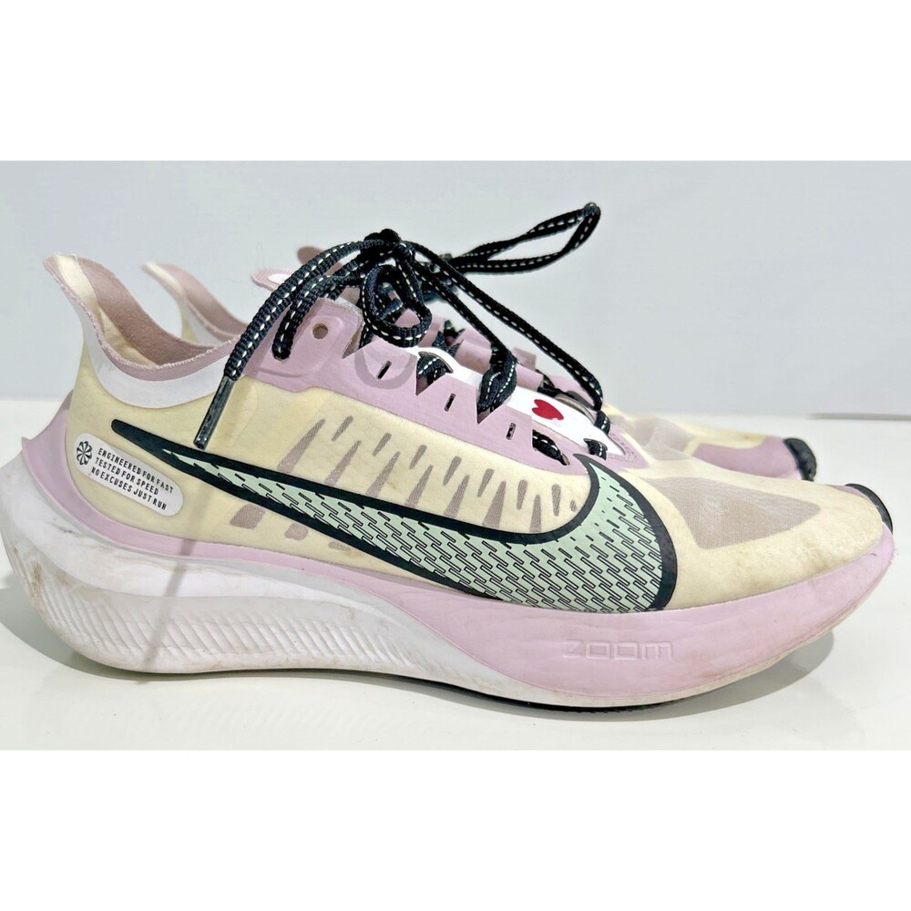 Nike BQ3203-102 Zoom Gravity Lilac Lace-Up Running Sneaker Shoes Women's US 7.5